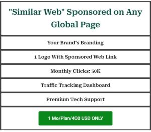 Similar Web Global Page Plan